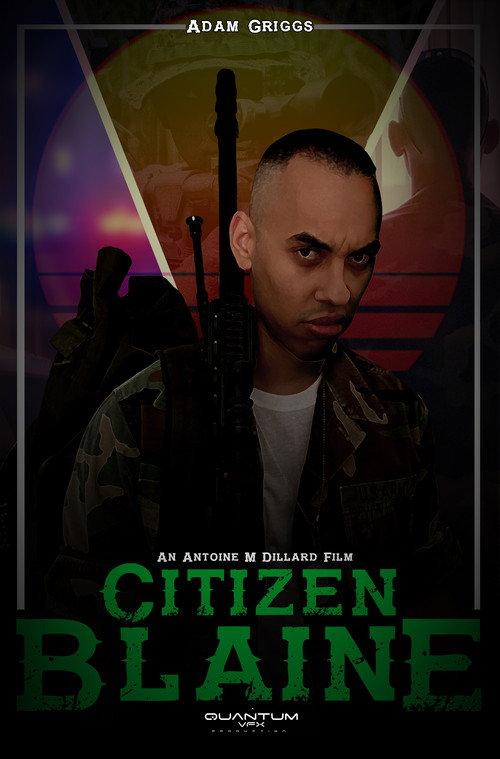 Citizen Blaine 2021 official movie poster