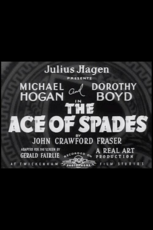 The Ace of Spades 1935 official movie poster