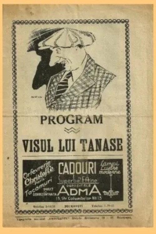 Visul lui Tanase 1932 official movie poster
