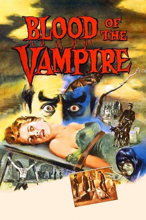 Blood of the Vampire 1958 official movie poster