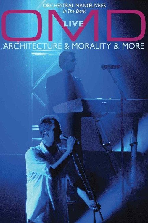 OMD: Live - Architecture & Morality & More 2008 official movie poster
