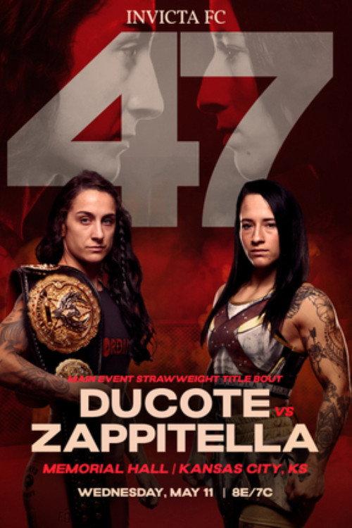 Invicta FC 47: Ducote vs. Zappitella 2022 official movie poster