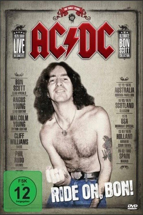AC/DC - Ride On, Bon! 2004 official movie poster