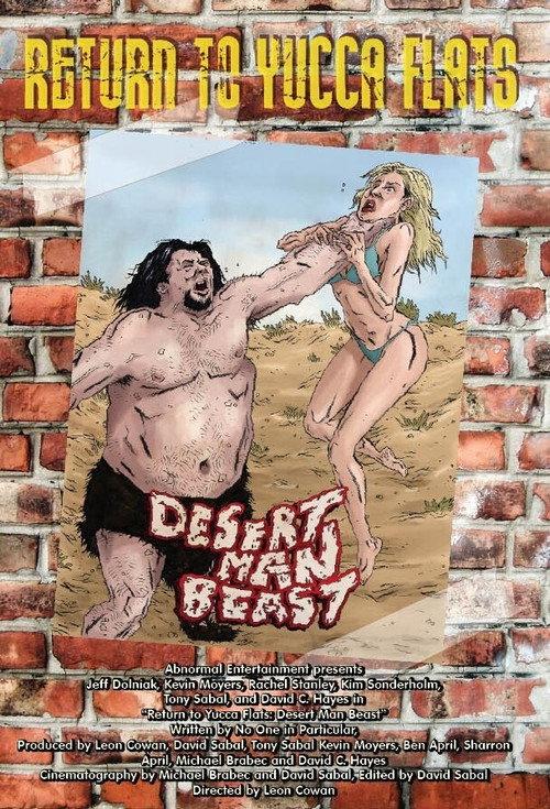 Return to Yucca Flats: Desert Man Beast 2010 official movie poster