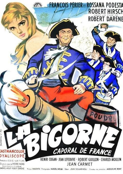 The Amorous Corporal 1958 official movie poster