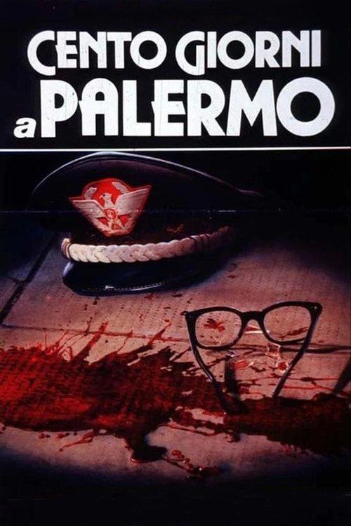 One Hundred Days in Palermo 1984 official movie poster