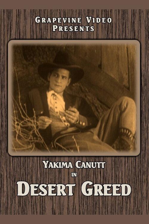 Desert Greed 1926 official movie poster