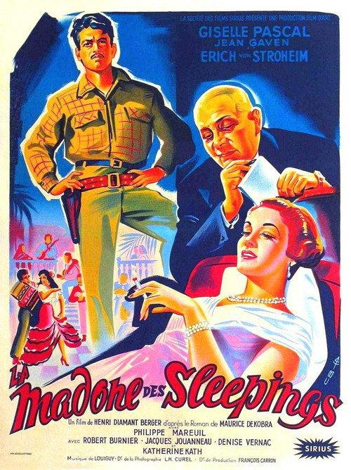 La Madone des sleepings 1955 official movie poster