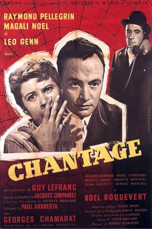 Blackmail 1955 official movie poster