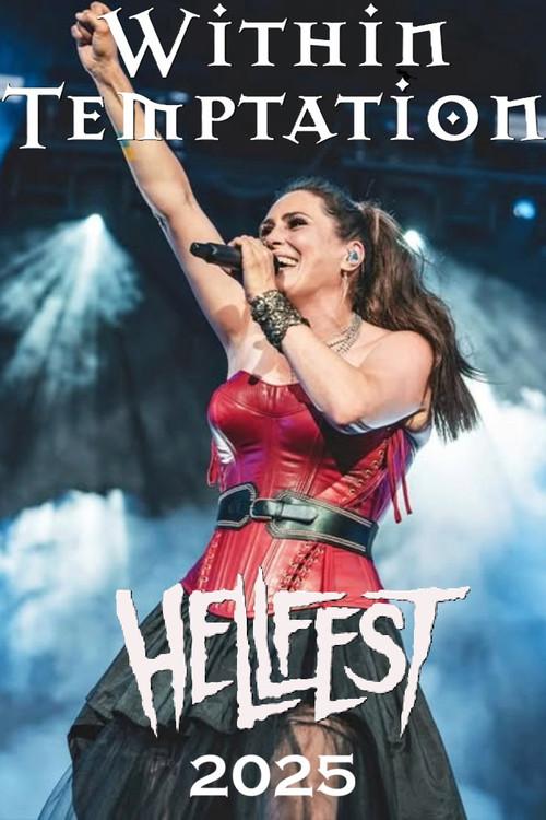 Within Temptation Live at Hellfest 2025 2025 official movie poster