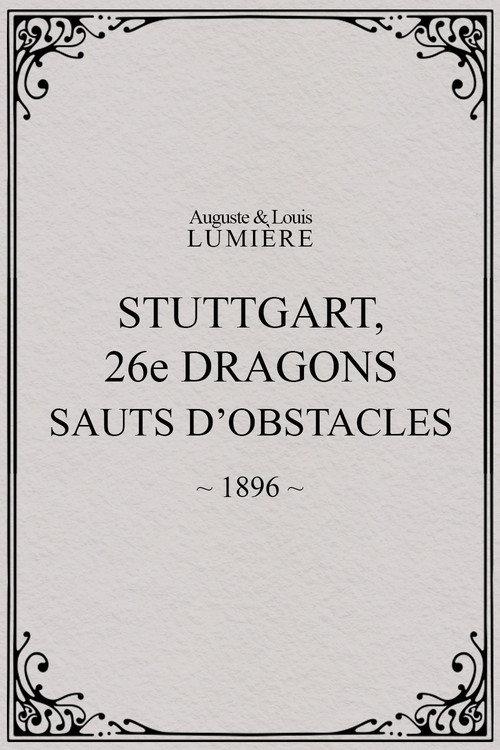 Stuttgart: 26th Dragoons Jumping Obstacles 1896 official movie poster