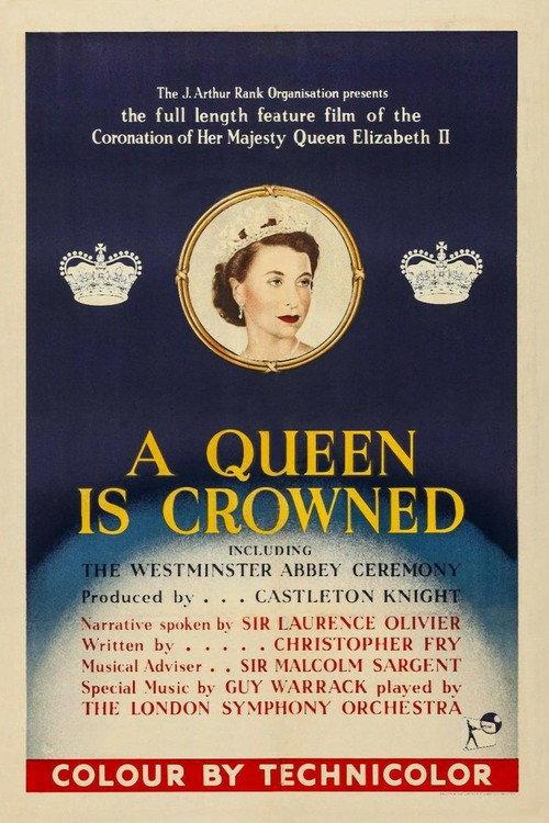 A Queen Is Crowned 1953 official movie poster