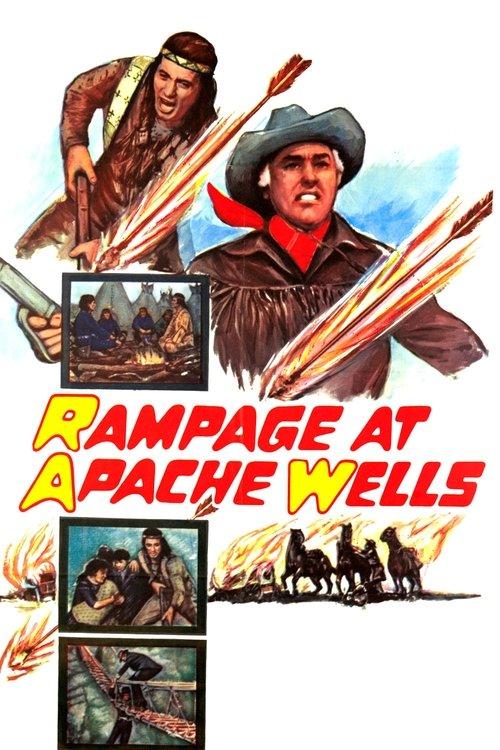 Rampage at Apache Wells 1965 official movie poster