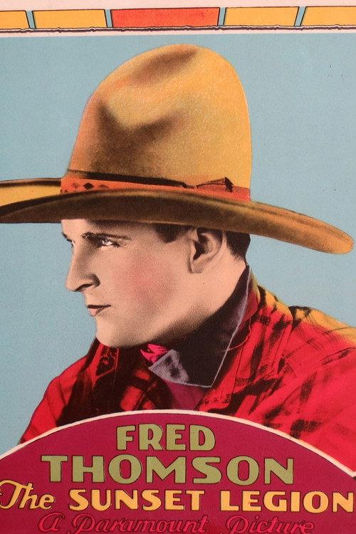 The Sunset Legion 1928 official movie poster