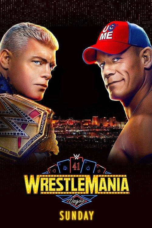WrestleMania 41: Sunday 2025 official movie poster
