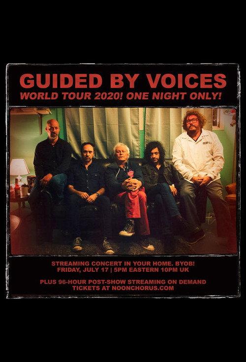 Guided by Voices World Tour 2020 2020 official movie poster
