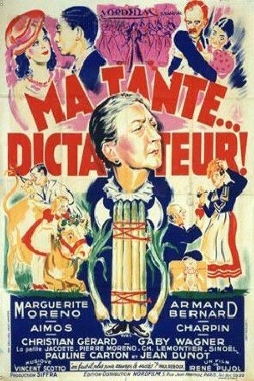 Ma tante dictateur 1939 official movie poster