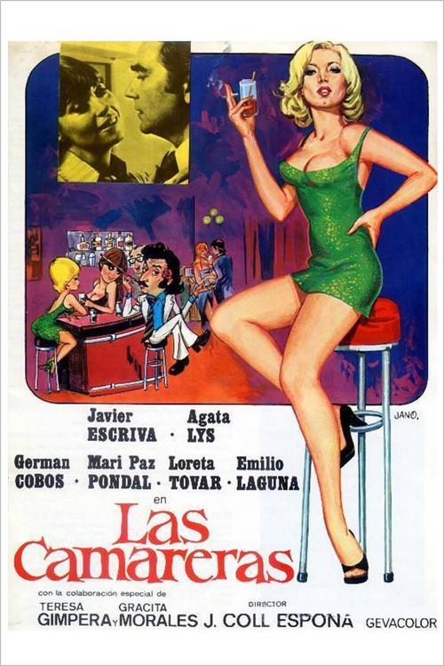 The Waitresses 1976 official movie poster