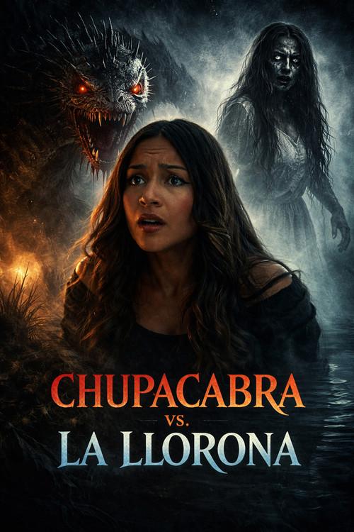 Chupacabra vs. La Llorona 2025 official movie poster