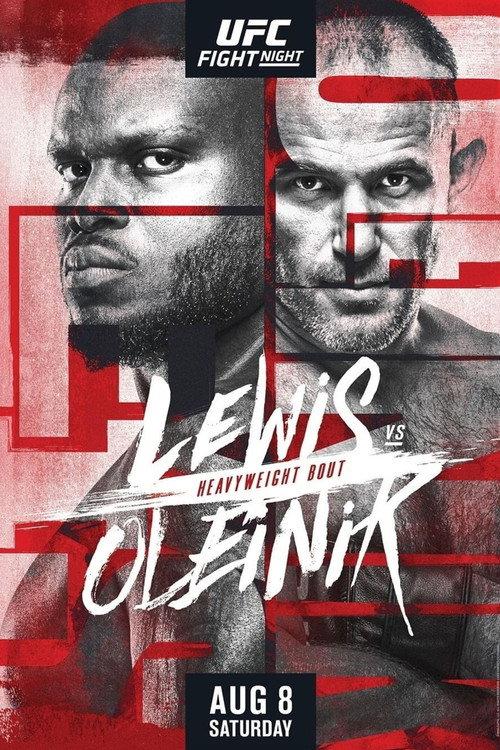 UFC Fight Night 174: Lewis vs. Oleinik 2020 official movie poster