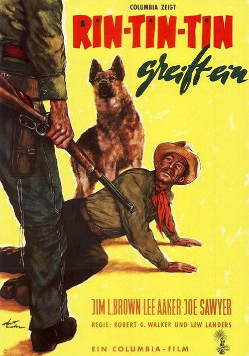 The Challenge of Rin Tin Tin 1958 official movie poster