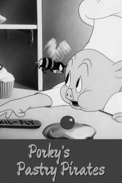 Porky's Pastry Pirates 1942 official movie poster