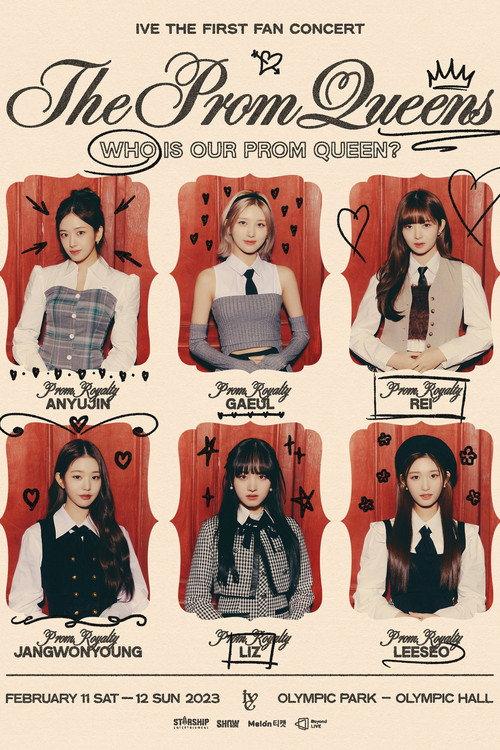 IVE THE FIRST FAN CONCERT 'The Prom Queens' 2023 official movie poster