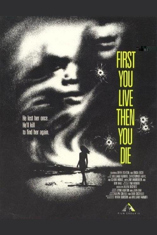 First You Live Then You Die 1994 official movie poster