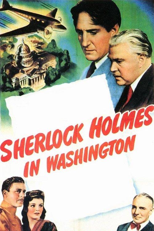 Sherlock Holmes in Washington 1943 official movie poster