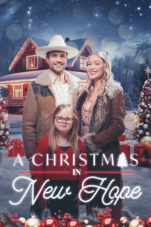 A Christmas in New Hope 2024 official movie poster