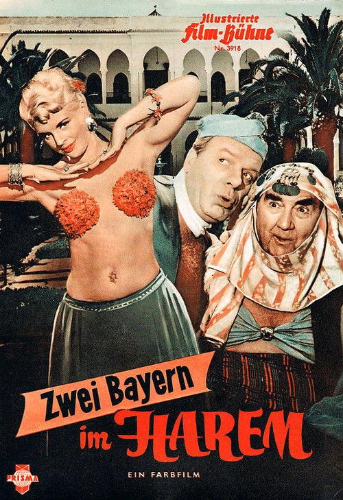 Zwei Bayern im Harem 1957 official movie poster
