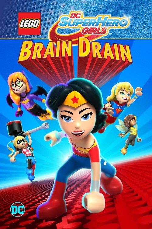 LEGO DC Super Hero Girls: Brain Drain 2017 official movie poster