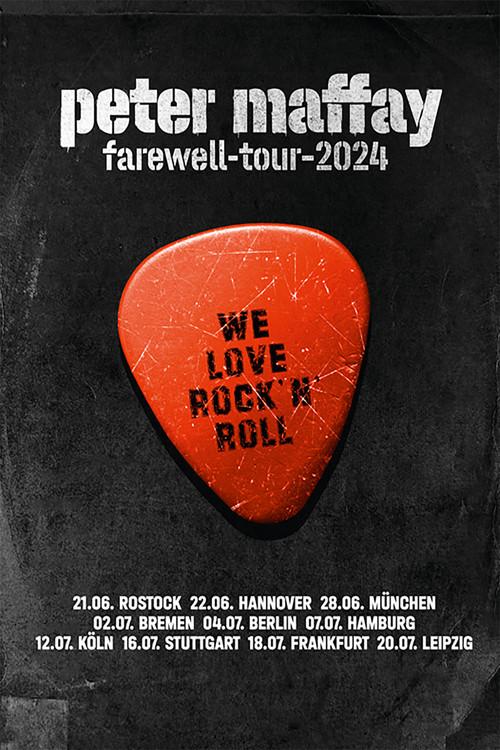 Peter Maffay: We Love Rock'n'Roll 2024 official movie poster