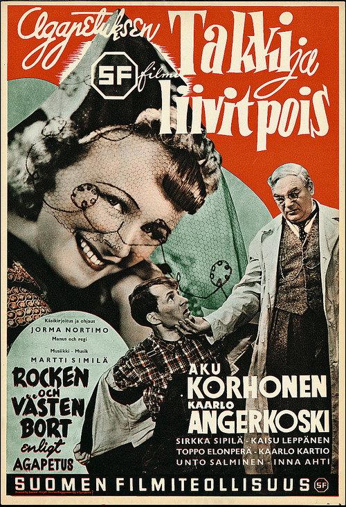 Takki ja liivit pois! 1939 official movie poster