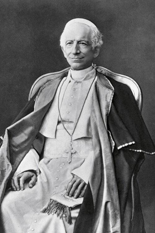 His Holiness Pope Leo XIII 1898 official movie poster