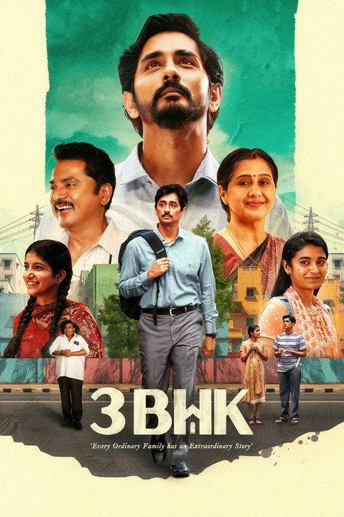 3BHK 2025 official movie poster