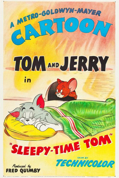 Sleepy-Time Tom 1951 official movie poster