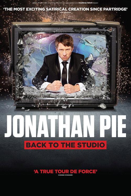 Jonathan Pie: Back to the Studio 2018 official movie poster