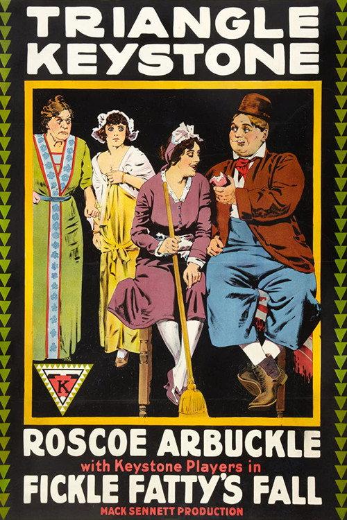 Fickle Fatty's Fall 1915 official movie poster