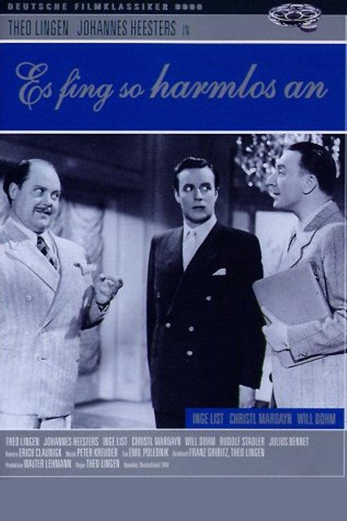 It All Started So Gaily 1944 official movie poster