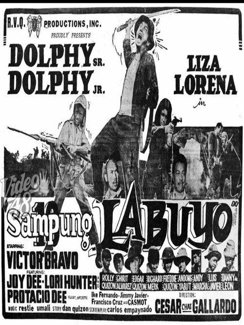 Sampung Labuyo 1969 official movie poster