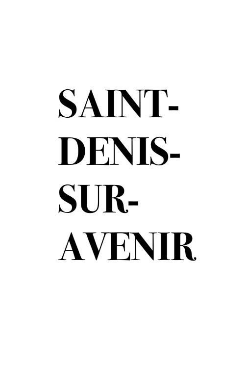 Saint-Denis-sur-Avenir 1972 official movie poster