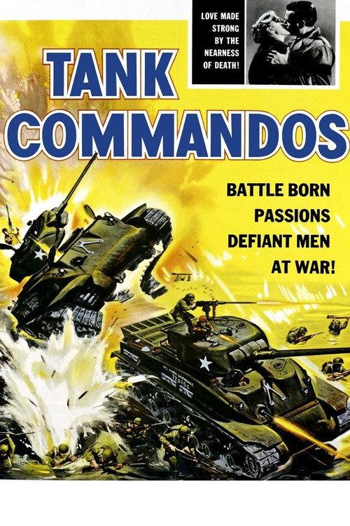 Tank Commandos 1959 official movie poster