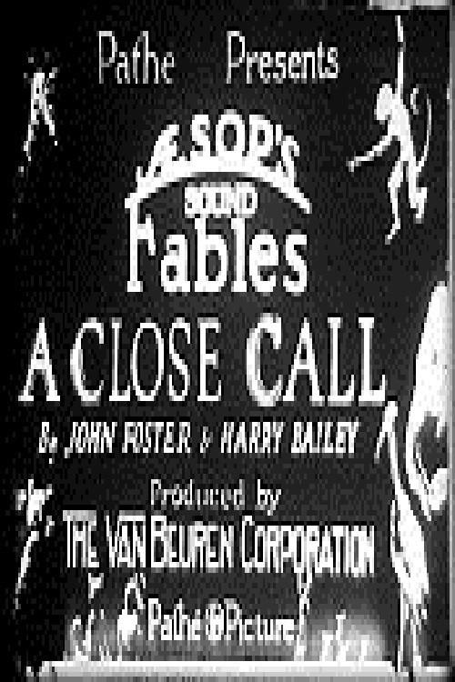A Close Call 1929 official movie poster