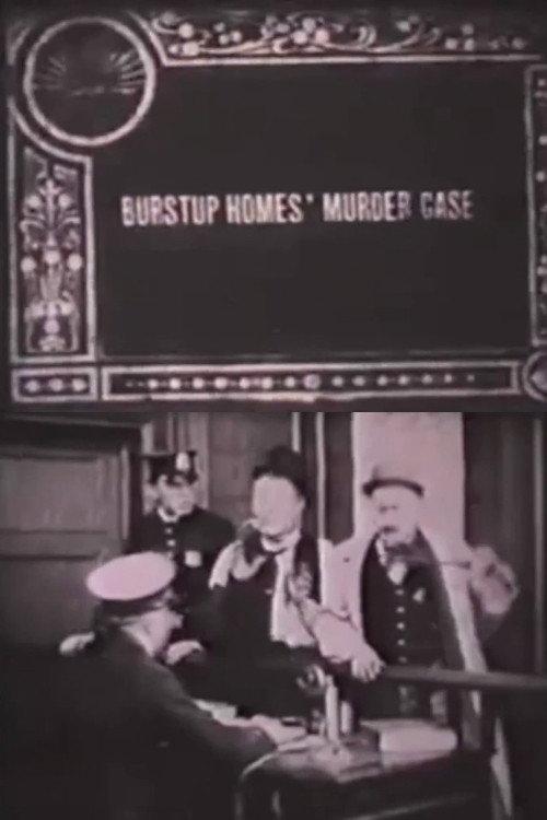 Burstup Homes' Murder Case 1913 official movie poster