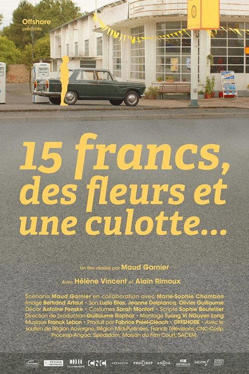 15 Francs, Flowers and Panties 2014 official movie poster