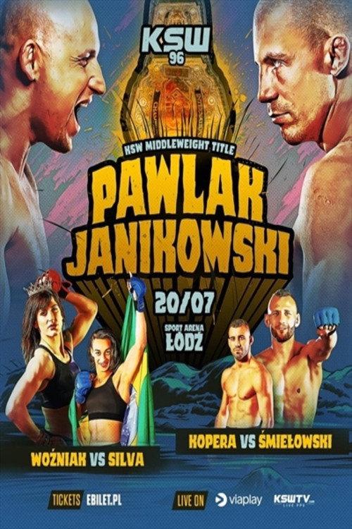 KSW 96: Pawlak vs. Janikowski 2024 official movie poster