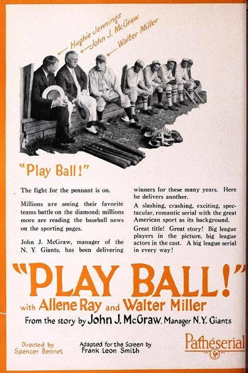 Play Ball 1925 official movie poster