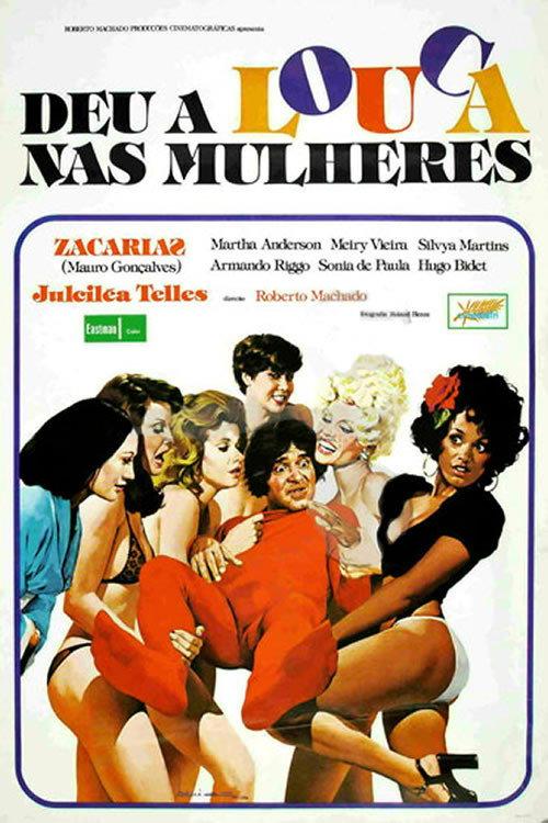 Deu a Louca nas Mulheres 1977 official movie poster