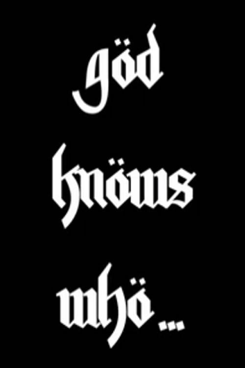 God Knows Who... 2011 official movie poster